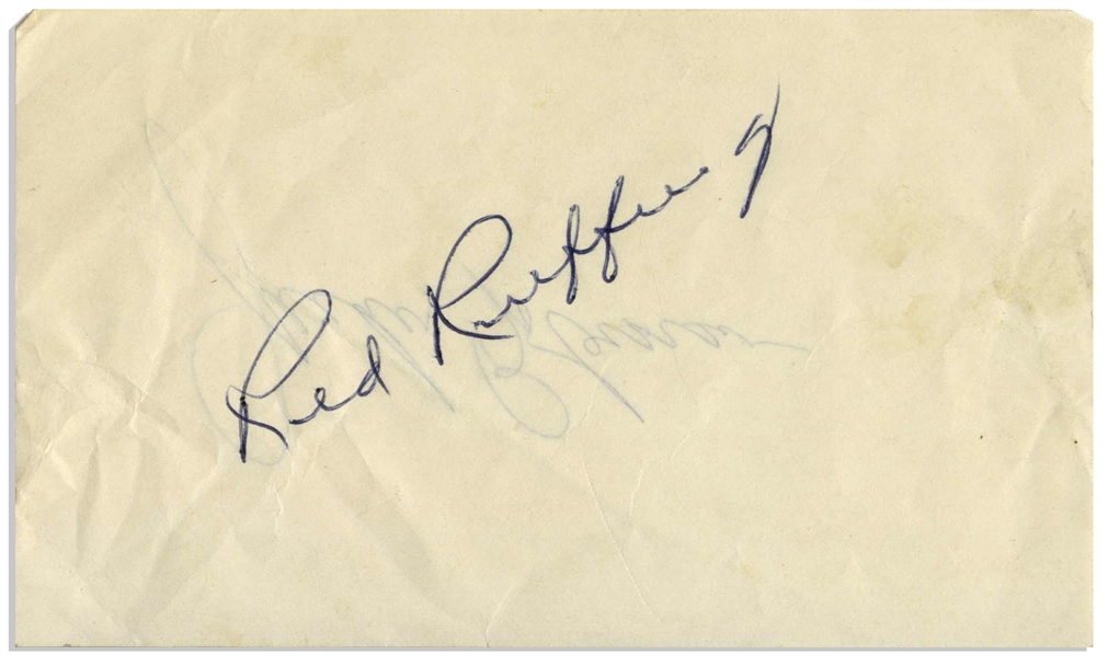Jackie Robinson Signature
